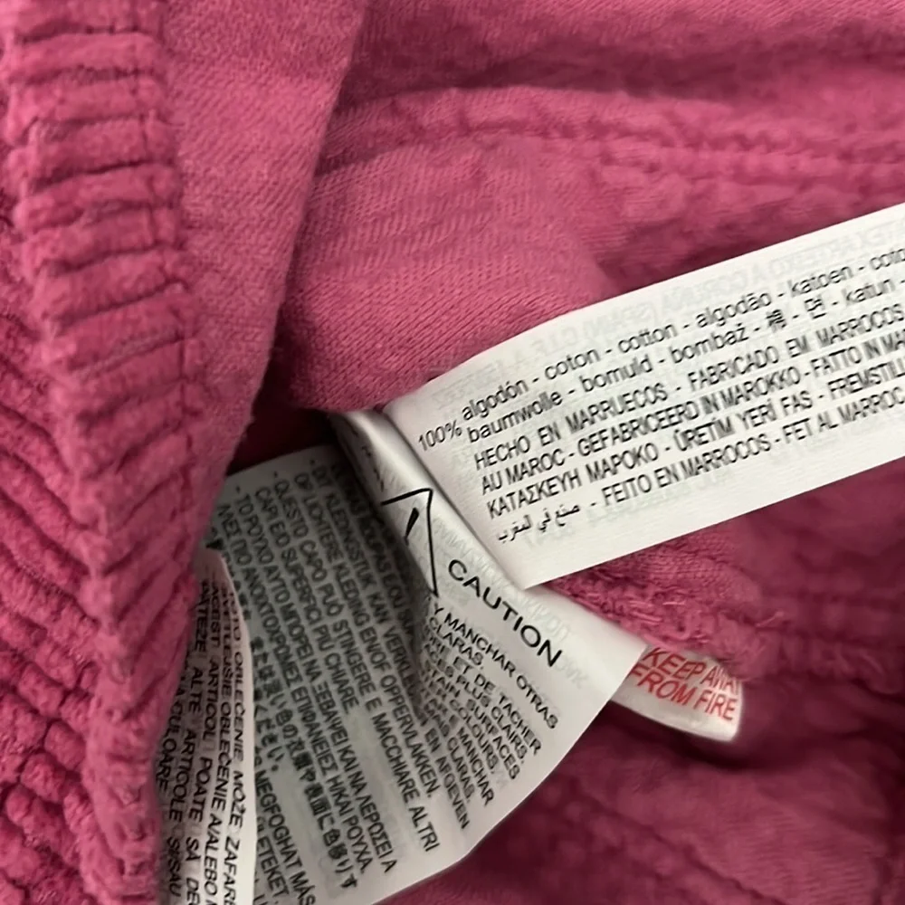 Zara Snaps Corduroy Pinafore Dress - Picture 7 of 8